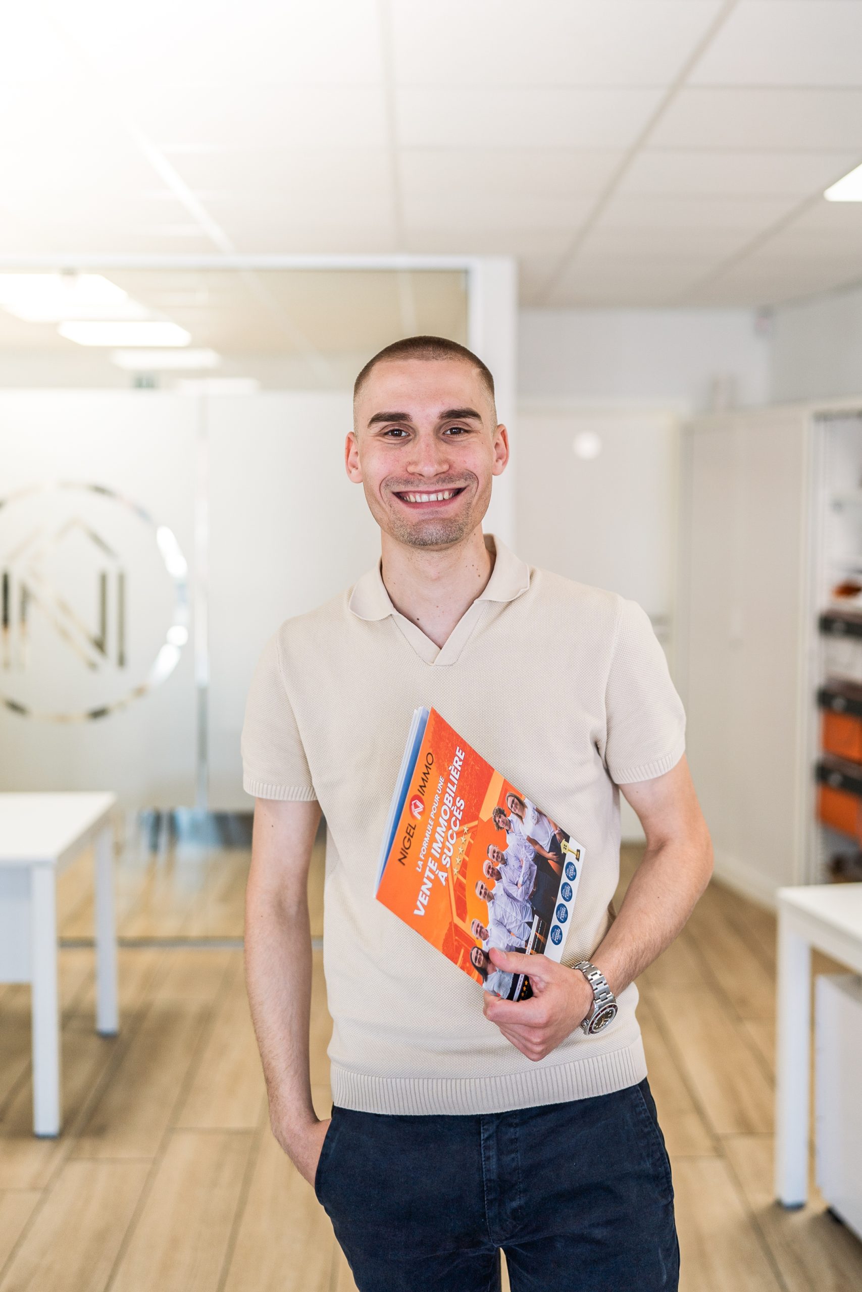 Tom Heyman, Top Performer chez Nigel Immo
