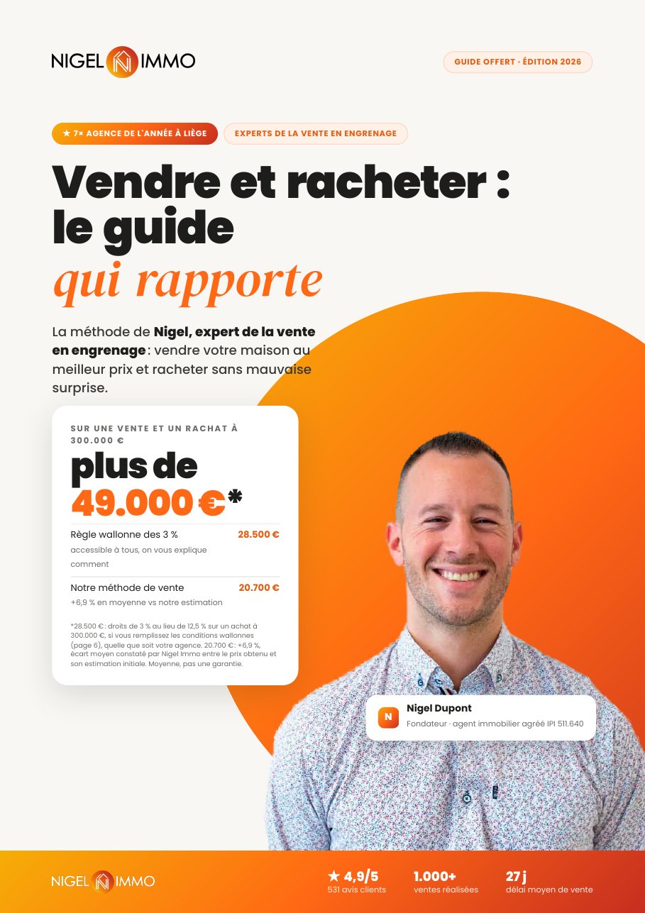 Guide Vendre et racheter : le guide qui rapporte, Nigel Immo